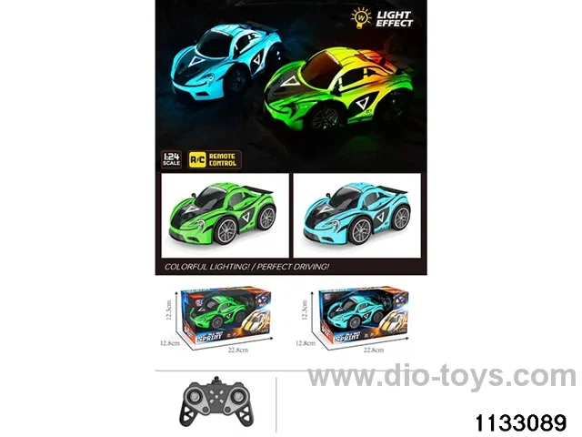 mini-PVC McLaren bag 4ch RC car included 3.7V lithium battery +USB