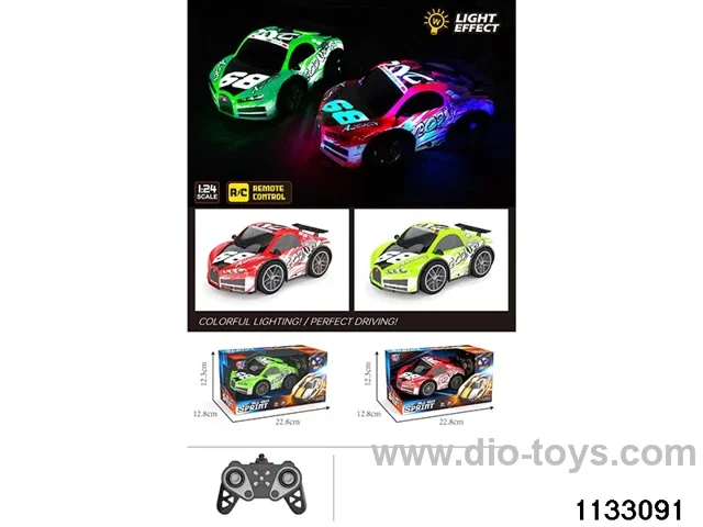 mini-PVC Bugatti 4ch RC car