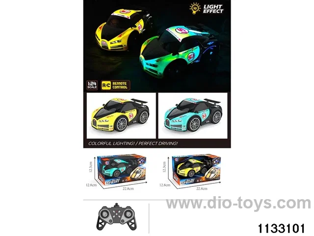 mini-PVC Bugatti 4ch RC car