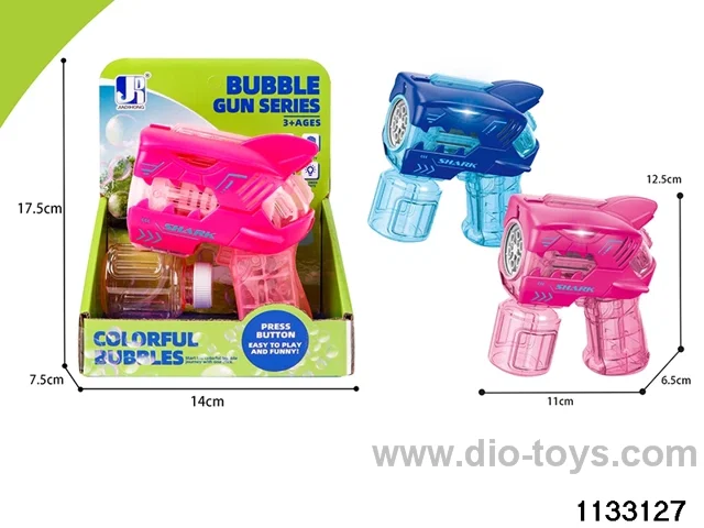 Electric Lighted Bubble Machine