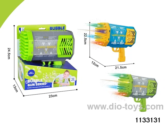 Electric Lighted Bubble Machine