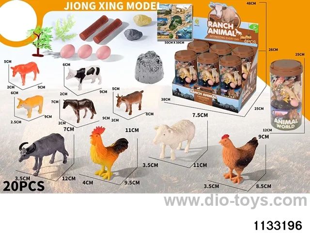 range animal 6PCS