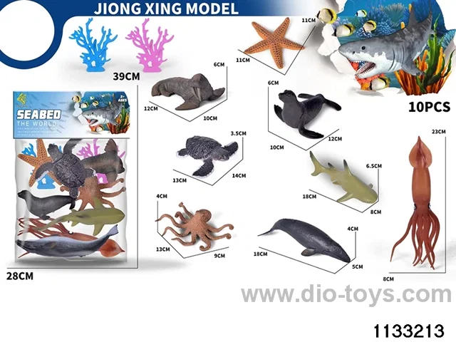 Marine Animal Set 10PCS