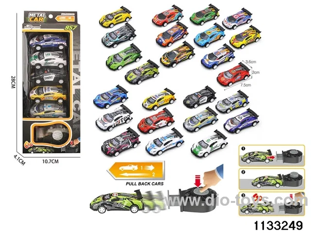 pull back alloy car