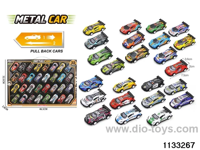 pull back alloy car