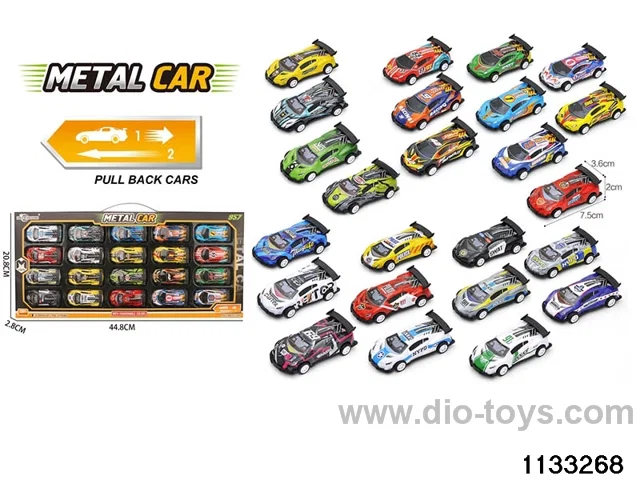 pull back alloy car