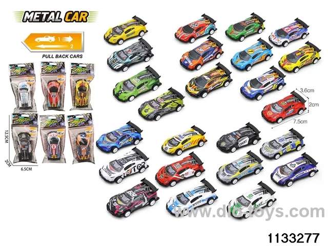pull back alloy car