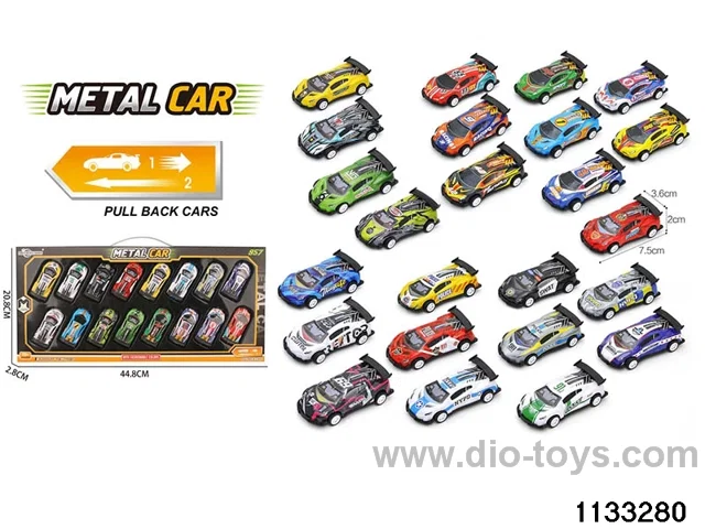 pull back alloy car