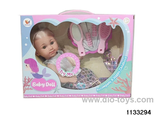 12 inch 12 voice doll set