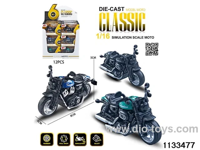 1:16 Alloy pull back car