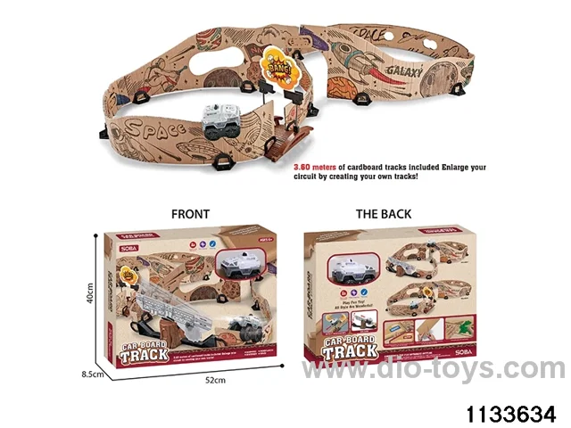 paper-track spaceman car