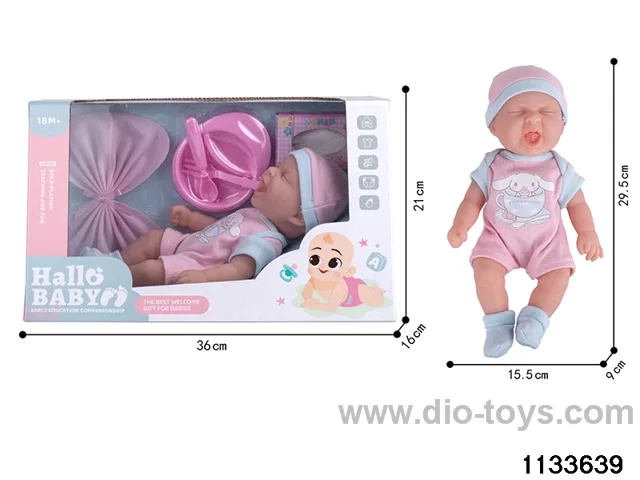 12 inch fully enamelled sleeper set
