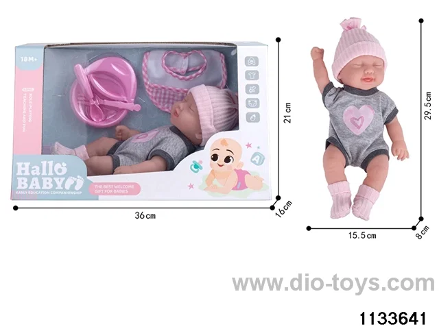 12 inch fully enamelled sleeper set