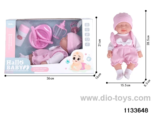 12 inch fully enamelled sleeper set