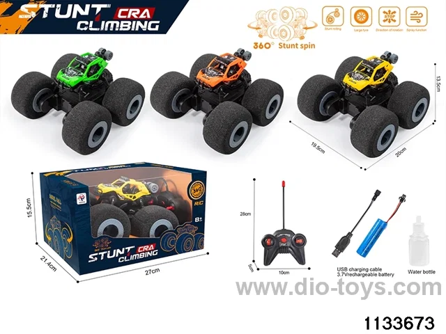 RC Car with Lights and Spray