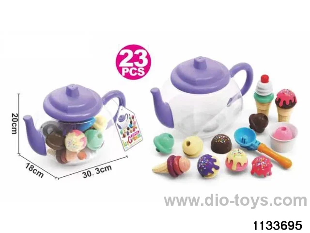 Ice cream set of pots