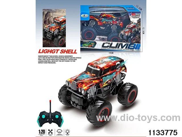 RC car with light