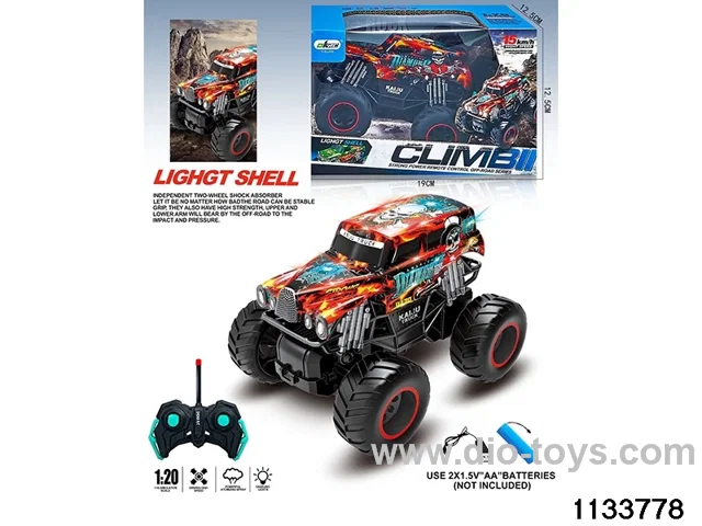 RC car with light