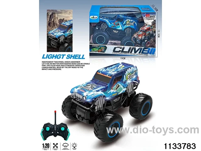 RC car with light