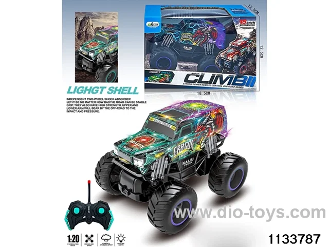 RC car with light