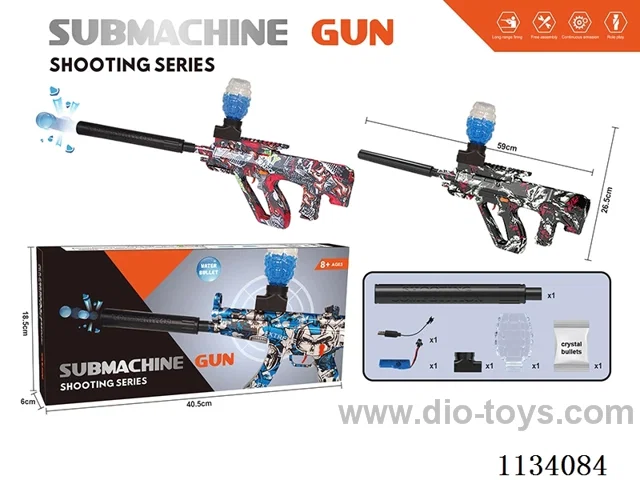 Manual-automatic 2-in-1 B/O water bullet gun