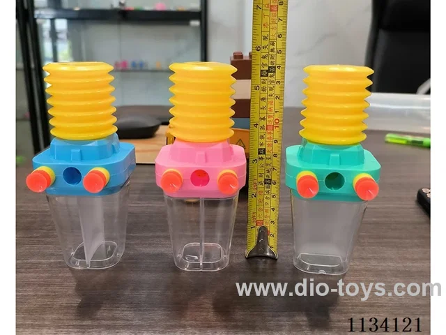 Sugar Play Toys,Soft Bullet Launch Bottle,Candy Toys,Container Bottle