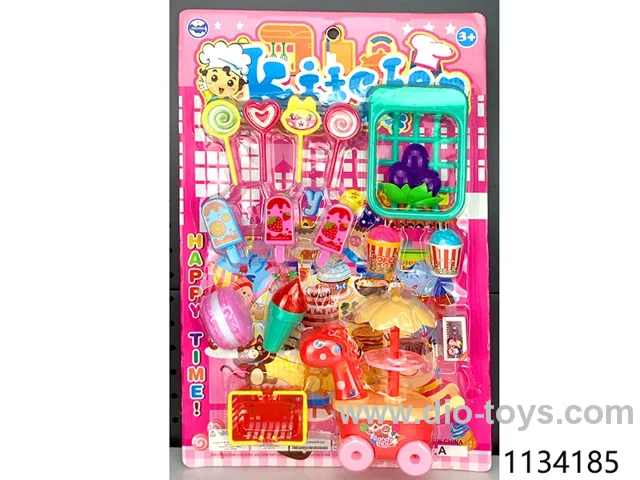 ice cream cart in blister card