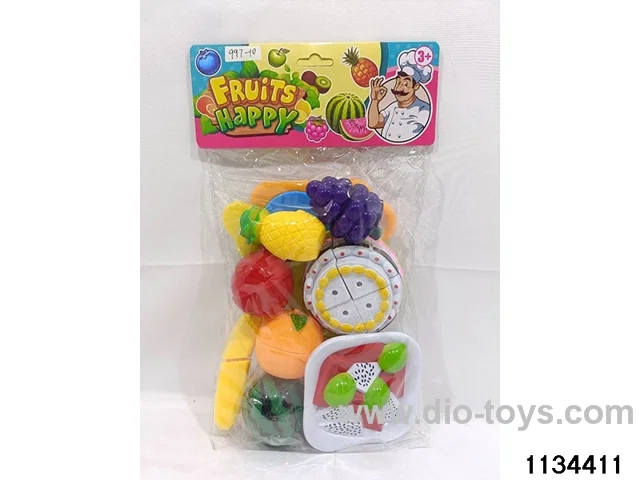 Simulated Fruit + Cake + Salad Chopping