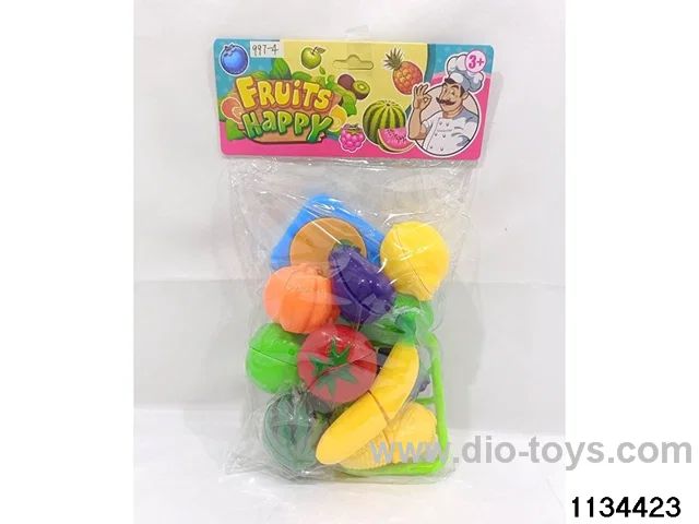 Simulation Fruit & Vegetable Cutting 12pcs