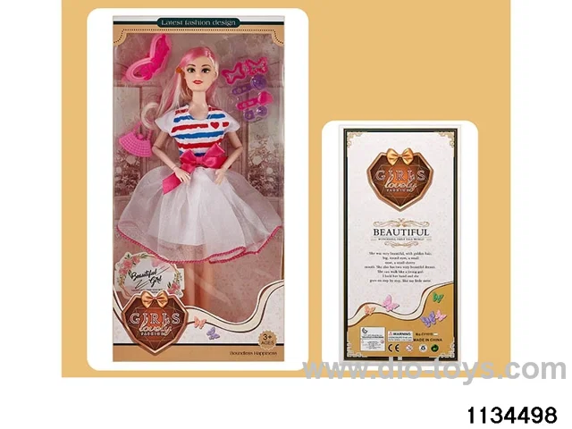 11.5 inch 9 jointed doll set