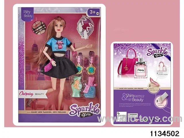 11.5 inch 11 jointed doll set