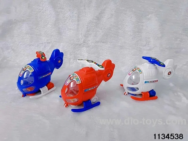 Wire pulling helicopter (can hold sugar)