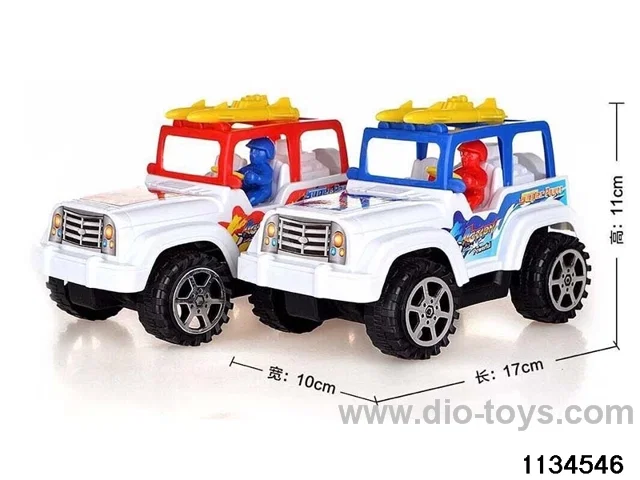 Inertial off-road jeeps