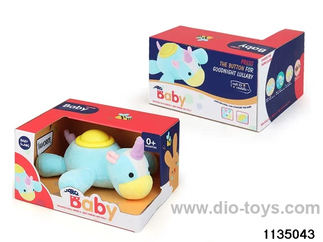 Plush sound and light unicorn