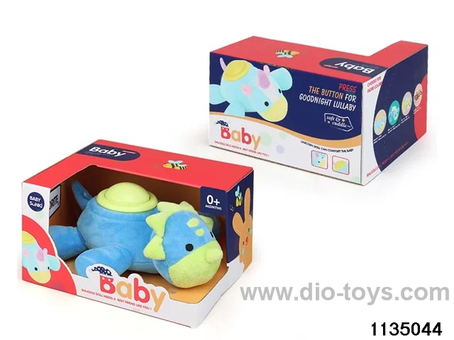 Plush Sound and Light Dinosaur