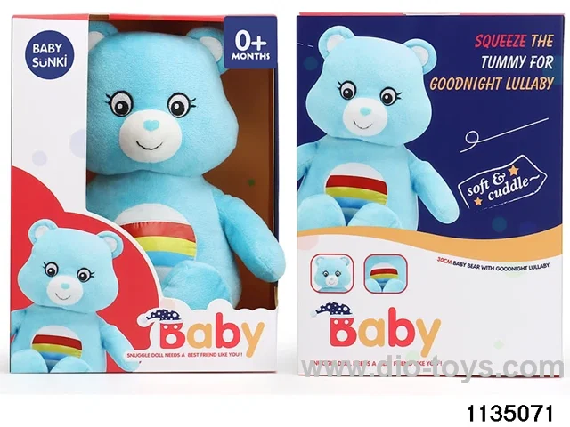 Plush sound and light bear