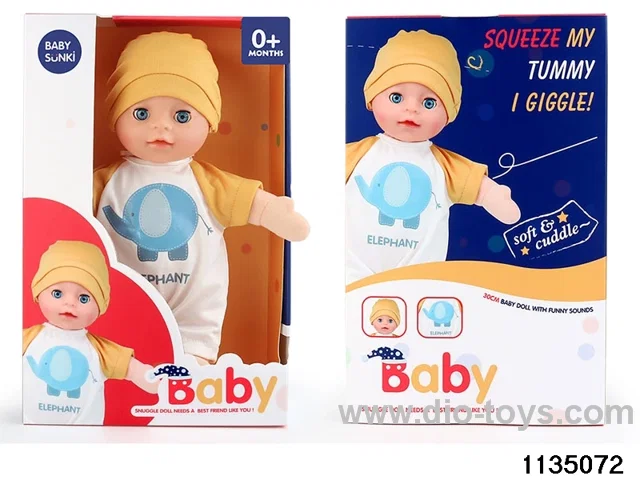 Plush Laughing Doll