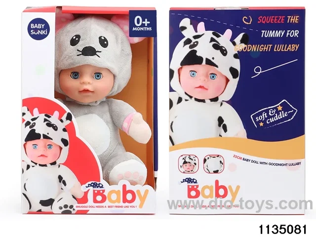 Plush sound and light mouse doll
