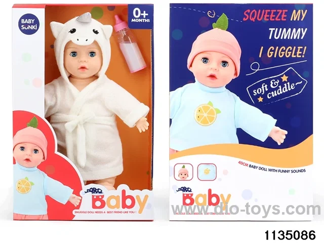 Plush Laughing Soothing Doll