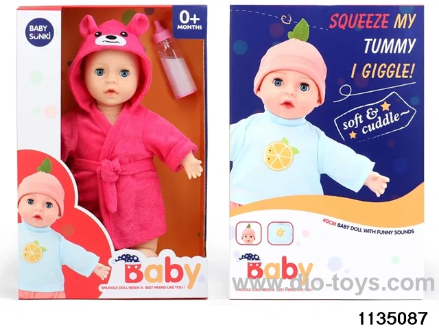 Plush Laughing Soothing Doll