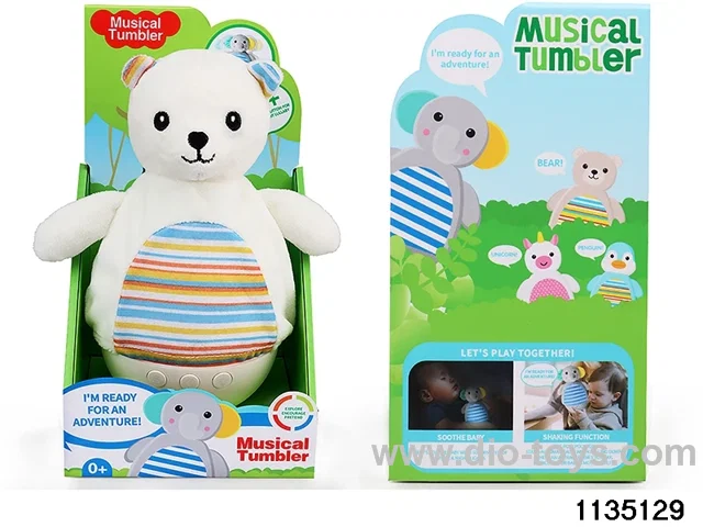 Plush Bear with Lights and Music