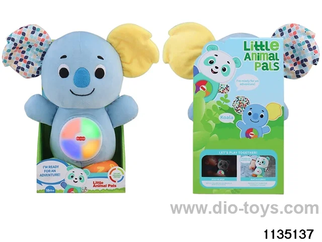 Plush Koala with lights and music