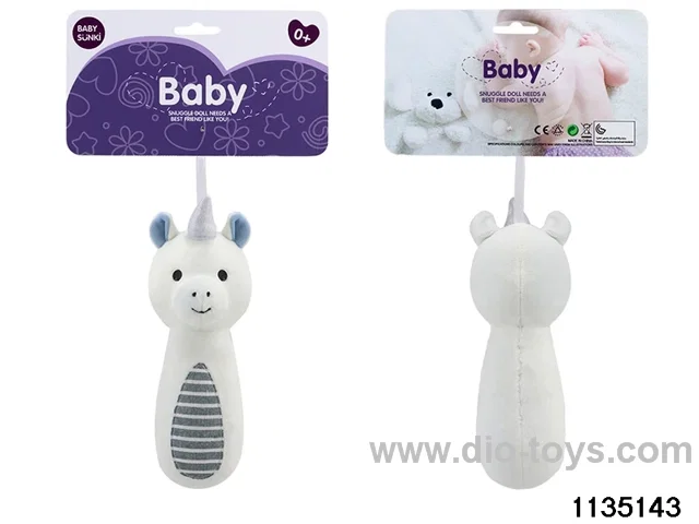 Plush Unicorn Rocker