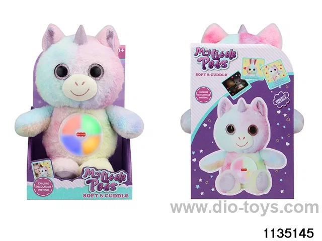 Plush Unicorn with Lights and Music