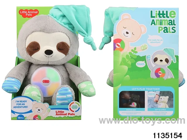Plush Sloth with Lights and Music