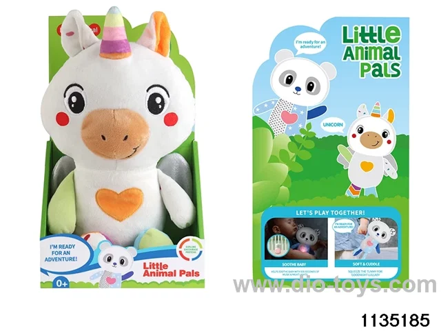 Plush Unicorn with Lights and Music