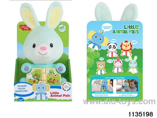 Plush Bunny with Lights and Music