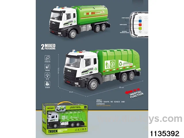 inertia sanitation vehicle
