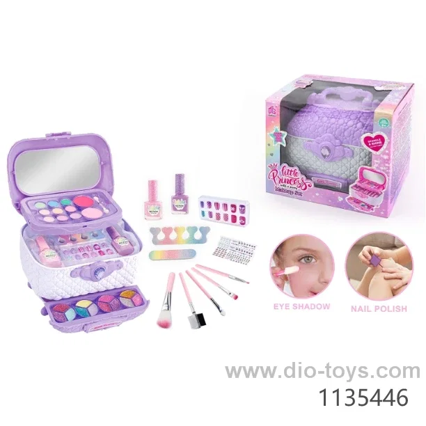 DIY children's makeup suit window box