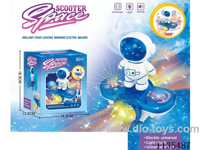 B/O Rotating Spaceman Scooter